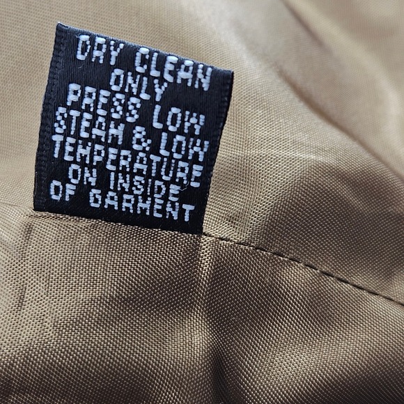 Vtg Linda Allard Ellen Tracy Leopard Velvet Blazer Jacket Women Size 10 Boho - Picture 7 of 8